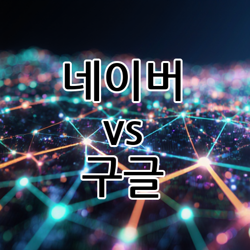 네이버 vs 구글: 대한민국 검색 시장의 패권 다툼 대표 이미지