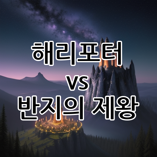 해리포터 vs 반지의 제왕: 판타지 세계관의 두 기둥 대표 이미지