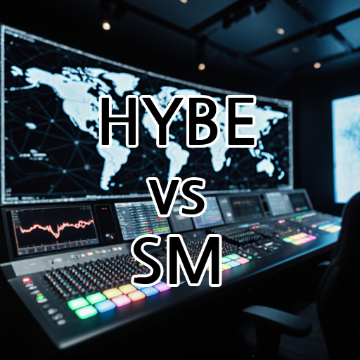 HYBE vs SM: K팝을 만드는 방식, 기획사 시스템 비교 대표 이미지