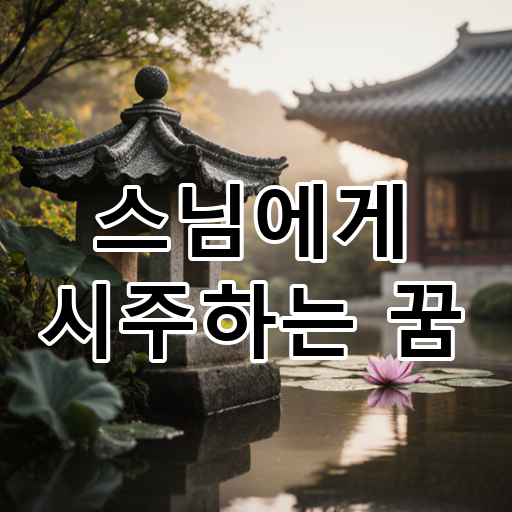 스님에게 시주하는 꿈 대표 이미지