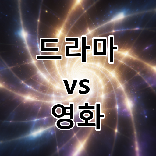 드라마 vs 영화: 몰입감과 여운, 어떤 스토리텔링에 빠져들까? 대표 이미지