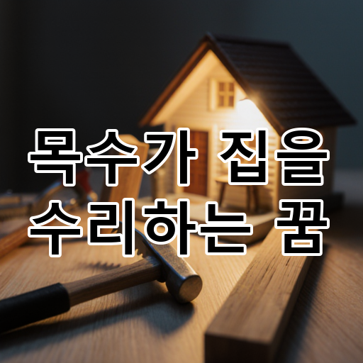 목수가 집을 수리하는 꿈 대표 이미지