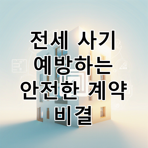 전세 사기 예방하는 안전한 계약 비결 대표 이미지