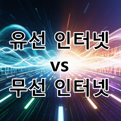 유선 인터넷 vs 무선 인터넷: 안정성과 휴대성, 당신의 네트워크 선택은? 대표 이미지