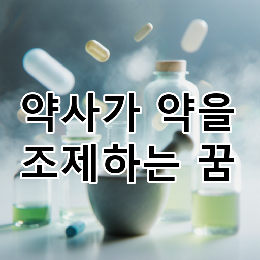 약사가 약을 조제하는 꿈 대표 이미지