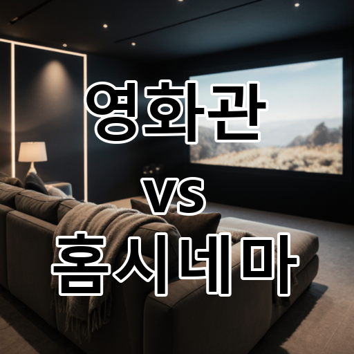 영화관 vs 홈시네마: 몰입감과 편안함, 당신의 선택은? 대표 이미지