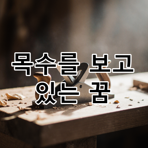 목수를 보고 있는 꿈 대표 이미지