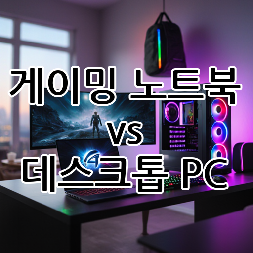 게이밍 노트북 vs 데스크톱 PC: 휴대성과 성능, 당신의 게임 환경은? 대표 이미지